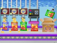 crispy potato chips factory: snacks maker games Screen Shot 3