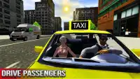 Motorista de taxi louco 3d Screen Shot 3