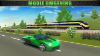 Car vs Train Real Racing Simulator Screen Shot 0