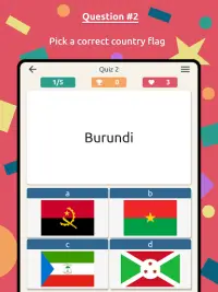 Flags and Countries of the World – Guess Quiz Screen Shot 8