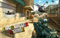 FPS Encontro Strike 3D: Jogos de Tiro Grátis 2020 Screen Shot 2