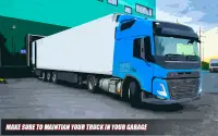 러시아 트럭 운전사 트럭 시뮬레이션 Screen Shot 1