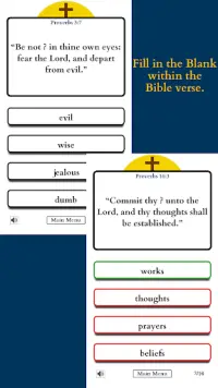 Quiz of the Christian Bible ( King James Version ) Screen Shot 9