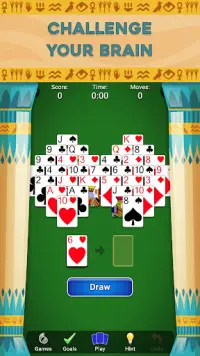 Pyramid Solitaire - Card Games Screen Shot 4