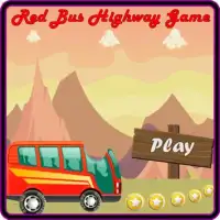 Red Bus Highway Game Screen Shot 0