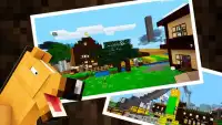 Craft World Farm Land Building Game Screen Shot 5