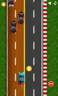 Fast car games for little kids Screen Shot 1