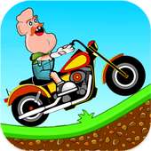 Grandpa Bike Hill climb