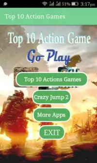 All Time Top 10 Action Games Collection Screen Shot 0