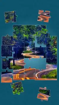 Nature Jeu de Puzzle: Paysages Screen Shot 1