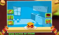 Fast Food Cheese Burger Shop Screen Shot 2