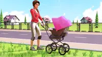 엄마 가족 생활 : 가족 게임 Screen Shot 1