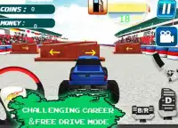 Monster Truck Driving : 4X4 Truck Driving Games Screen Shot 1