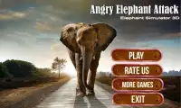 Wild Elephant Simulator 3D Screen Shot 0