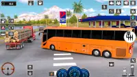 لعبة النقل محاكي الحافلة Screen Shot 1