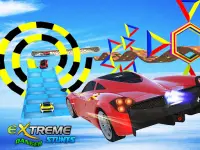 Illimité Stunt Car - Incroyables courses voitures Screen Shot 6