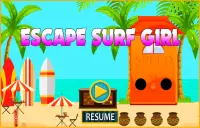 Los mejores juegos de escape - Surf Girl Screen Shot 3
