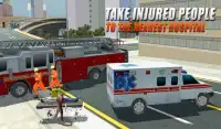 Löschfahrzeug-Rettungs-Ambulanz - NY-Feuerwehrmann Screen Shot 13