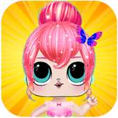 ⭐ LOL doll Make up & Dress up surprise princess ⭐