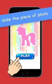 Pony Moon Warrior Girls Puzzle Screen Shot 0