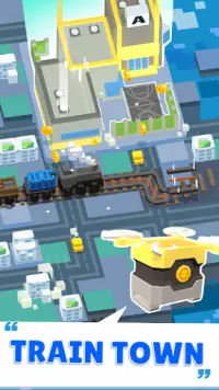 Train Town - 3D Build of Craft World Screen Shot 3