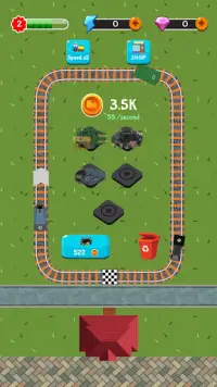 Train Station Manager - Idle Merge Game Screen Shot 0