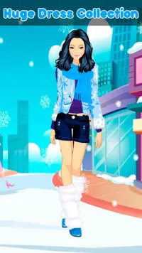 Rich Girl Winter Fashion - Crazy Dress Shopping Screen Shot 0