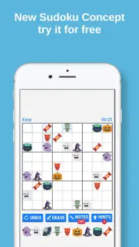 Sudoku Creative - Colors and Pictures Screen Shot 1