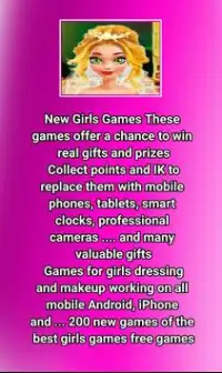 Games girls Free - Two hundred new game Screen Shot 1