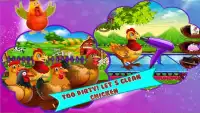 Курица домашняя птица ферма разведение игра Screen Shot 1