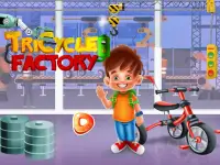 Tricycle Maker Factory: Design & Paint Bicycles Screen Shot 0