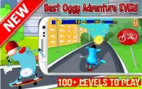 Oggy Skyboard Adventure Run With Cockroach Screen Shot 0