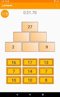 Aritgram - Pyramid Sums Cross Math Puzzle Screen Shot 12