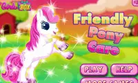 Friendly Pony Care Screen Shot 0