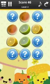 Fruits Memory Game For Kids Screen Shot 0