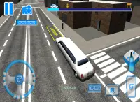 3D Real Limo Park Simulador Screen Shot 4