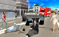 Ambulance Rescue 911 USA Crime City simulator 2018 Screen Shot 6