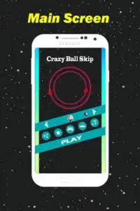 Crazy Ball Skip Screen Shot 1