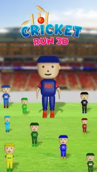 Cricket Run 3D - Running Game Screen Shot 2