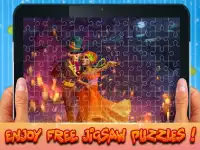 Jigsaw puzzle przygody Mystery Halloween gry Screen Shot 2
