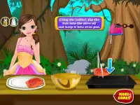 Kochen Lachs Mädchen Spiele Screen Shot 4