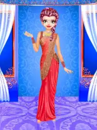Baby Radha Doll Fashion Salon : Princess Gopi Spa Screen Shot 7