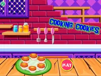 cookie nấu ăn: trò chơi cho trẻ em gái Screen Shot 0
