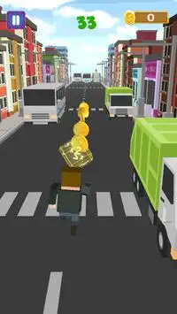 Craft Runner : Minecraft Style Screen Shot 7