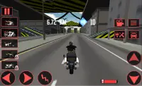 Polícia tráfego bicicleta 3D Screen Shot 6