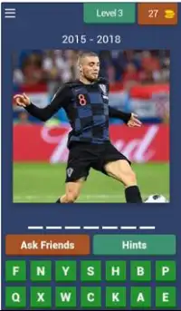 Real Madrid Quiz Guess the Football Player Screen Shot 3