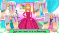 Salon de maquillage de poupée de mode: jeux de spa Screen Shot 3