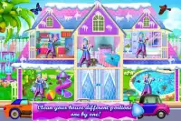Ice Princess Winter Decoration Cleaning Game Screen Shot 1