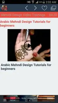 Mehndi Designs Video Trainings Screen Shot 3