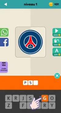 Logo Test: Français Quiz & Jeu, Devinez la Marque Screen Shot 4